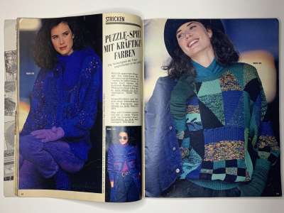 ���������� �15 ������� Burda 1/1990