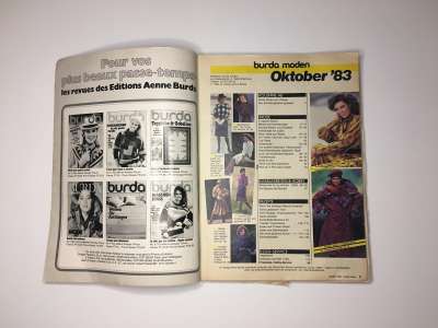 Фотография №1 журнала Burda 10/1983