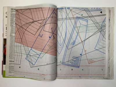 ���������� �5 ������� Burda 8/2009