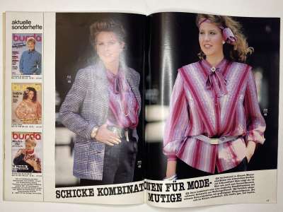 ���������� �11 ������� Burda Plus ���� 1982 E654