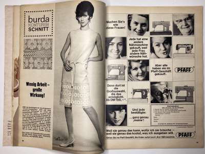 ���������� �25 ������� Burda 3/1966