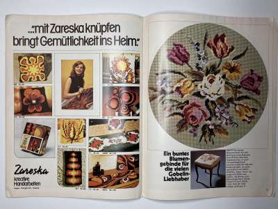 ���������� �14 ������� Burda Groses buntes Handarbeitsheft 1976 E343 ������� ��������� ������ ������ ������