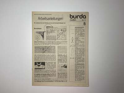  74  Burda 5/1973