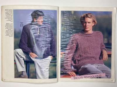 ���������� �12 ������� Burda ������� ��� ���� 1986 Burda special pour Lui E848