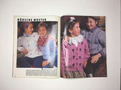 Фотография №17 журнала Burda Дети Модное вязание  3/1989