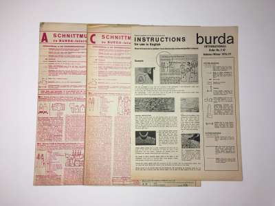  10  Burda. International - 1976/1977
