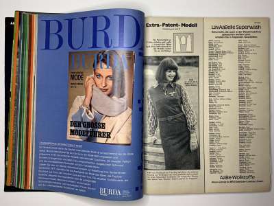 Фотография коллекционного экземпляра №35 журнала Burda 9/1977