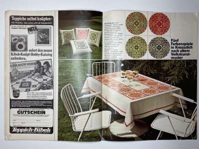 ���������� �11 ������� Burda Groses buntes Handarbeitsheft 1976 E343 ������� ��������� ������ ������ ������
