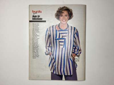 ���������� �17 ������� Burda Plus ���� 1985 E806