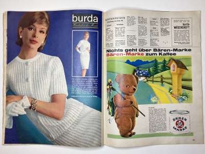 ���������� �55 ������� Burda 5/1962