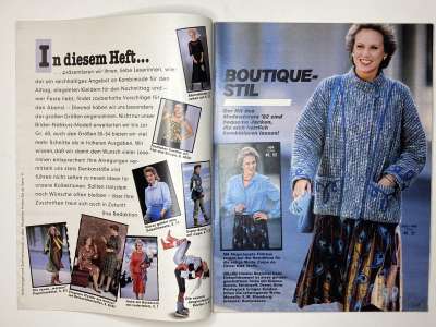 ���������� �1 ������� Burda Plus ���� 1982 E654