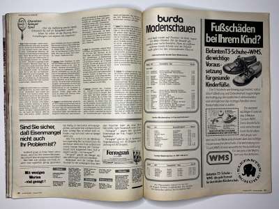 Фотография коллекционного экземпляра №32 журнала Burda 8/1976