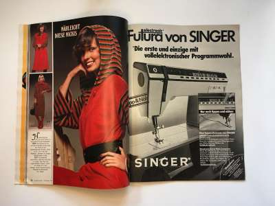 Фотография коллекционного экземпляра №20 журнала Burda 12/1976