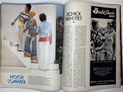 ���������� �77 ������� Burda International fruhling and sommer 1/1974