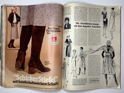 Фотография коллекционного экземпляра №47 журнала Burda 11/1976