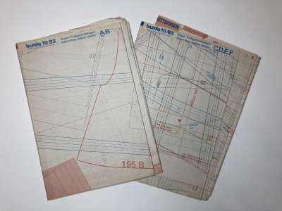���������� �5 ������� Burda 10/1993