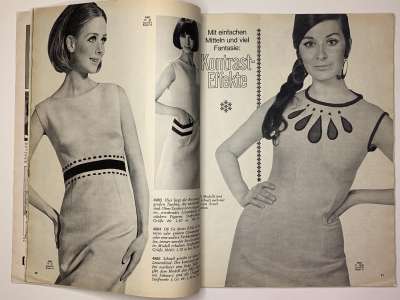 ���������� �6 ������� Burda 7/1966