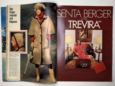 Фотография коллекционного экземпляра №21 журнала Burda 10/1976