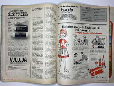 Фотография коллекционного экземпляра №54 журнала Burda 6/1976