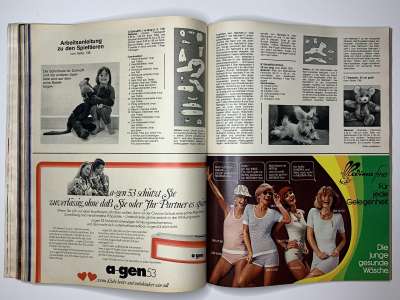 Фотография коллекционного экземпляра №76 журнала Burda 10/1977