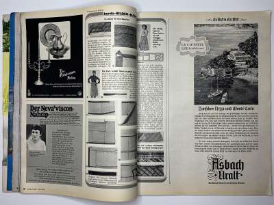 Фотография коллекционного экземпляра №26 журнала Burda 6/1976