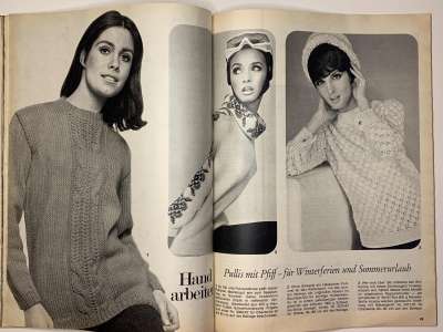 ���������� �25 ������� Burda 1/1967