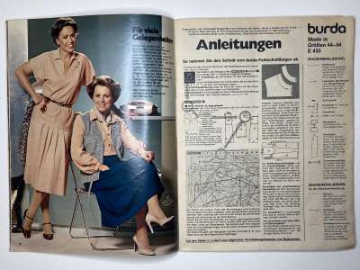 ���������� �8 ������� Burda Plus August-September 1979 E453