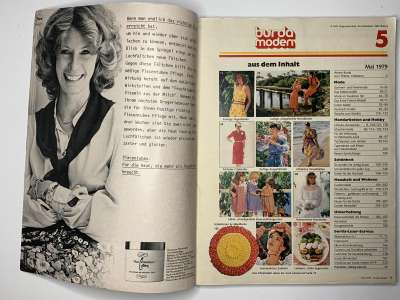Фотография коллекционного экземпляра №2 журнала Burda 5/1979
