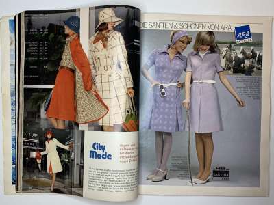 ���������� �36 ������� Burda International fruhling and sommer 1/1974