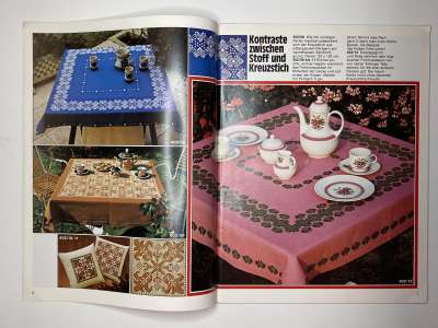 ���������� �6 ������� Burda Groses buntes Handarbeitsheft 1978 E402 ������� ��������� ������ ������ ������