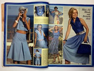 ���������� �5 ������� Burda 7/1975