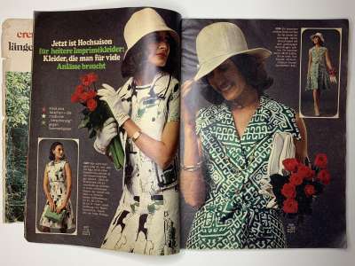 ���������� �4 ������� Burda 7/1974