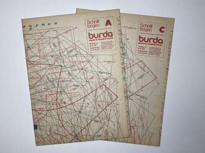 ���������� �15 ������� Burda Plus Juni-Juli 1978 E407