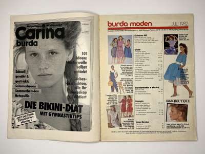 ���������� �1 ������� Burda 7/1982