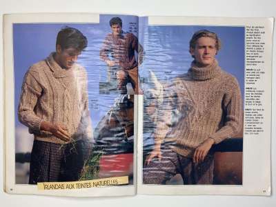 ���������� �14 ������� Burda ������� ��� ���� 1986 Burda special pour Lui E848