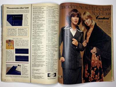 Фотография коллекционного экземпляра №48 журнала Burda 10/1976
