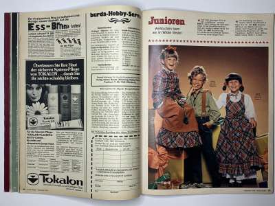 Фотография коллекционного экземпляра №35 журнала Burda 12/1978
