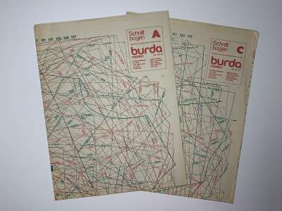 Фотография коллекционного экземпляра №67 журнала Burda 12/1975