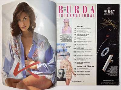 ���������� �1 ������� Burda International 1/1994