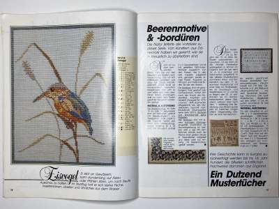 ���������� �5 ������� Burda Spezial Kreuzstich ������� ��������� 1/1985 E821