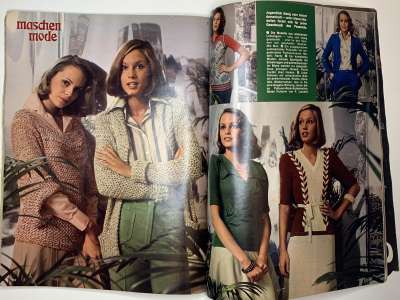 ���������� �82 ������� Burda International fruhling and sommer 1/1974