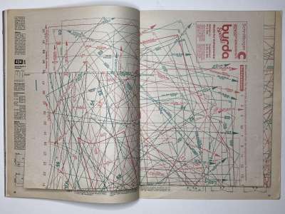 ���������� �8 ������� Burda Plus ���� 1985 E806