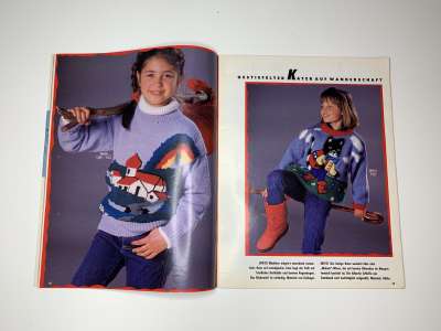 Фотография №8 журнала Burda Дети Модное вязание  3/1989