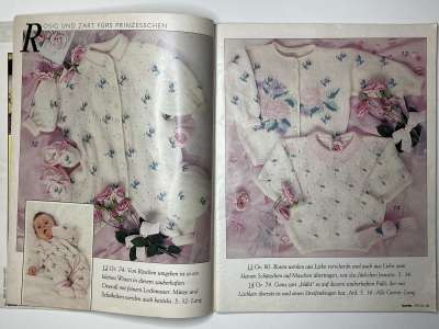 ���������� �7 ������� Burda Baby maschen herbst / winter ���� ������ �������  4/1993