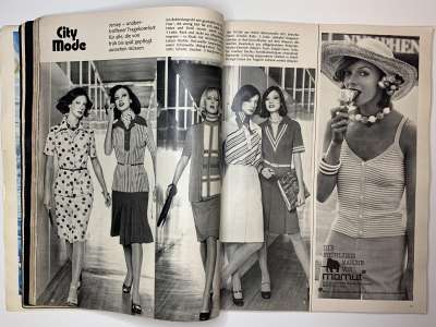 ���������� �39 ������� Burda International fruhling and sommer 1/1974