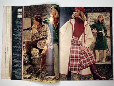 Фотография коллекционного экземпляра №40 журнала Burda 10/1977