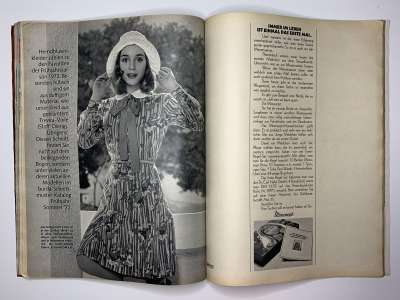 Фотография коллекционного экземпляра №53 журнала Burda 3/1972