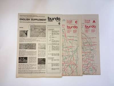 ���������� �42 ������� Burda 6/1976
