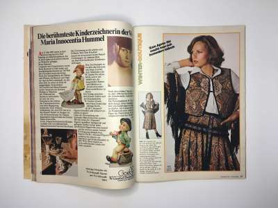 Фотография коллекционного экземпляра №29 журнала Burda 11/1977