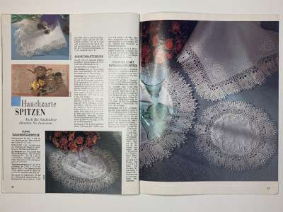 ���������� �17 ������� Burda Special Strickspitze ������� 1996